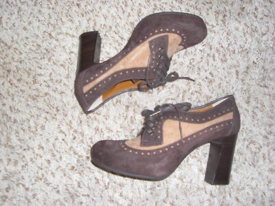 Pons Quintana Platform Heel Booties, Size 39
