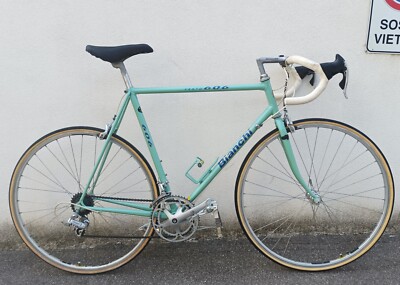 Bicicletta Cambio A Bacchetta Campagnolo BIANCHI VENTO 606 VINTAGE