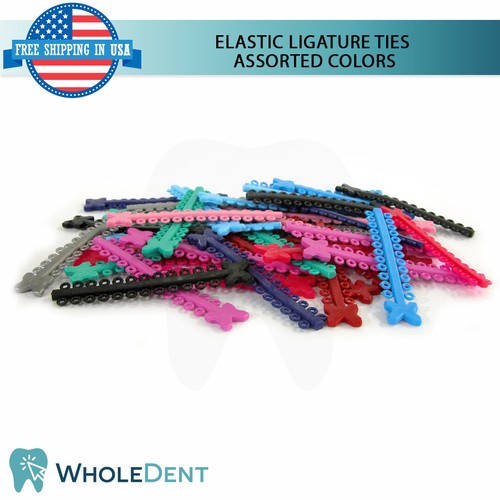Orthodontic Dental Elastic Ligature Modules Assorted Brackets Tooth Morelli - Picture 2 of 10