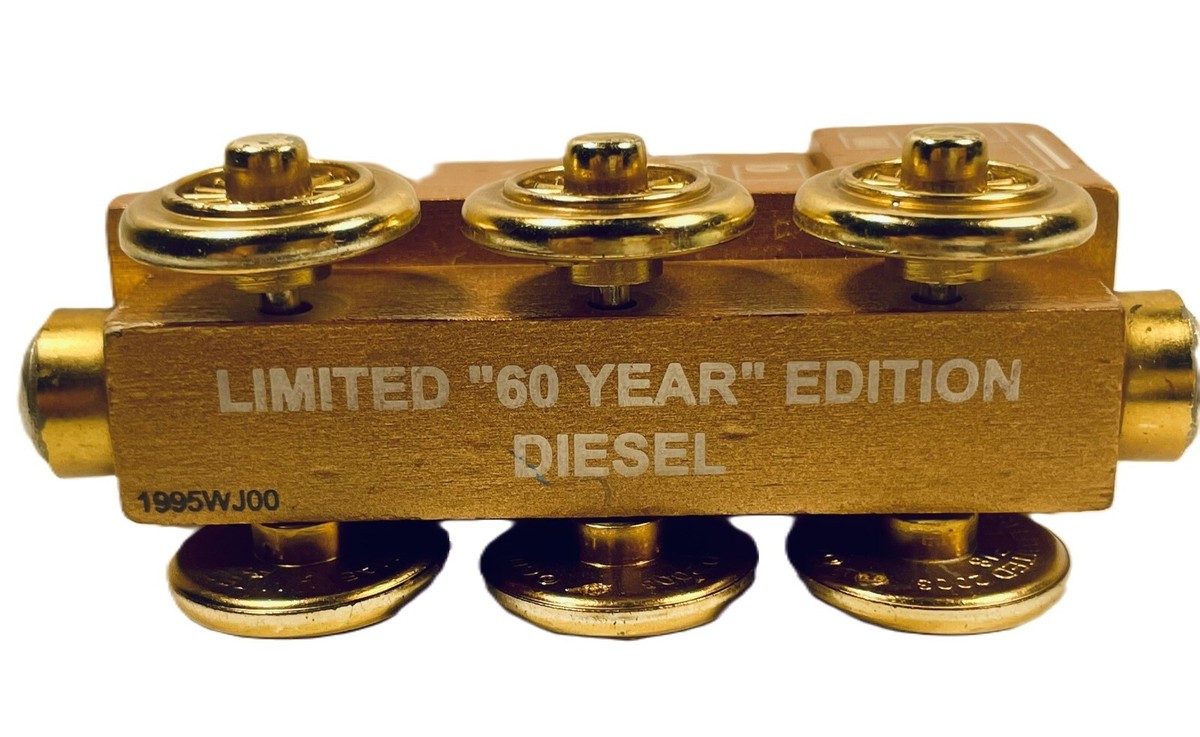 Diesel 60 Year Anniversary Edition Gold Thomas the Train Wooden