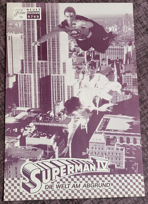 NFP-Filmprogramm: CHRISTOPHER REEVE im Film ''SUPERMAN IV'' mit Gene Hackman #1935