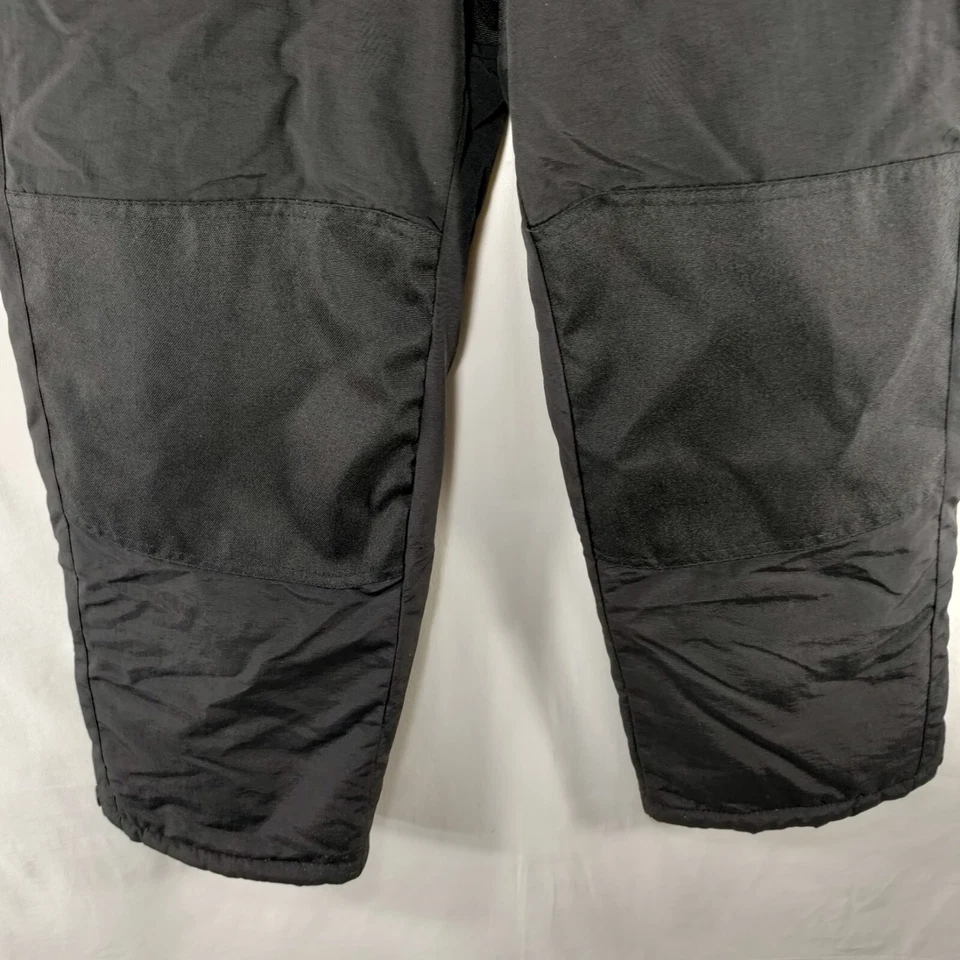 Athletech Snowpants Youth Size L (10/12) Black Snow Ski Snowboard Elastic Waist - Image 3 of 4