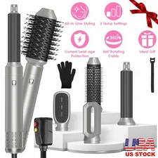 Automatic Hair Dryer Brush Air Volumizer Straightener Curler Dryer Wrap Style US