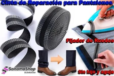 👖 Cinta de Reparación para Pantalones, Fijador de Ruedos sin Hilo ni Aguja 👖
