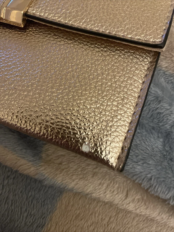 New Look RW Rose Gold Small Envelope Shoulder Bag Gold Chain Strap  - Image 4 of 4