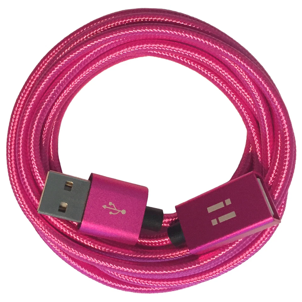 20cm 50cm 1m 2m 3m NYLON USB Verlängerungskabel A-Stecker A-Buchse Verlängerung