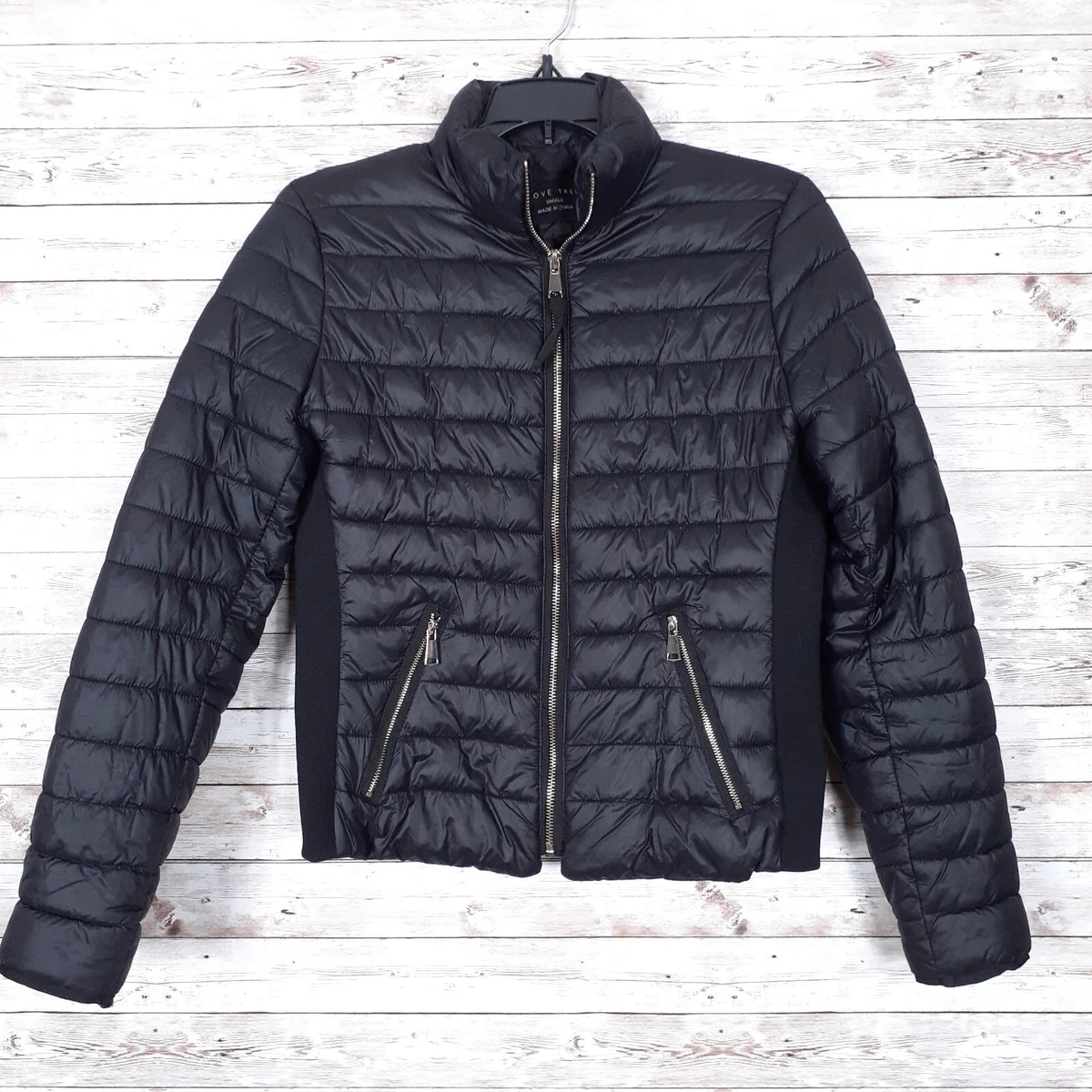 Manteau Femme Love Tree Taille S - Black Pea Coat - Boutonnage - Occasion Très Bon État