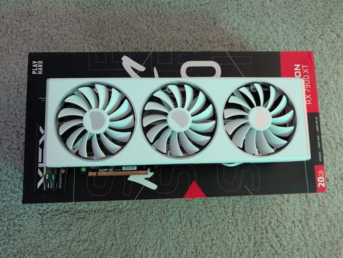 New XFX Speedster MERC310 AMD Radeon RX 7900 XT 20GB GDDR6 White, Gaming
