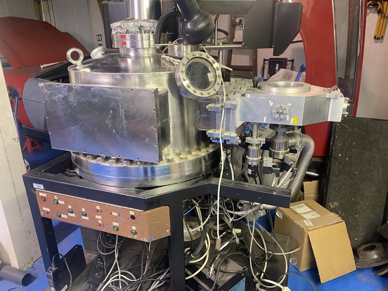 Stainless steel vacuum chamber with Varian Turbo-V500 Turbo Pump  and Controller