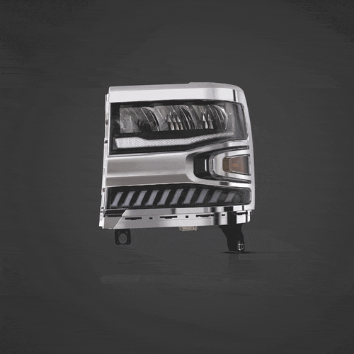 Faros reflectores LED completos luces delanteras para Chevy Silverado 1500 2016 17 2018 - Imagen 2 de 11