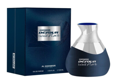 **専用**【新品】香水 HARAMAIN DETOUR Noir 100ml Al Haramain Detour Noir Eau De Parfum 3.4 Oz Unisex