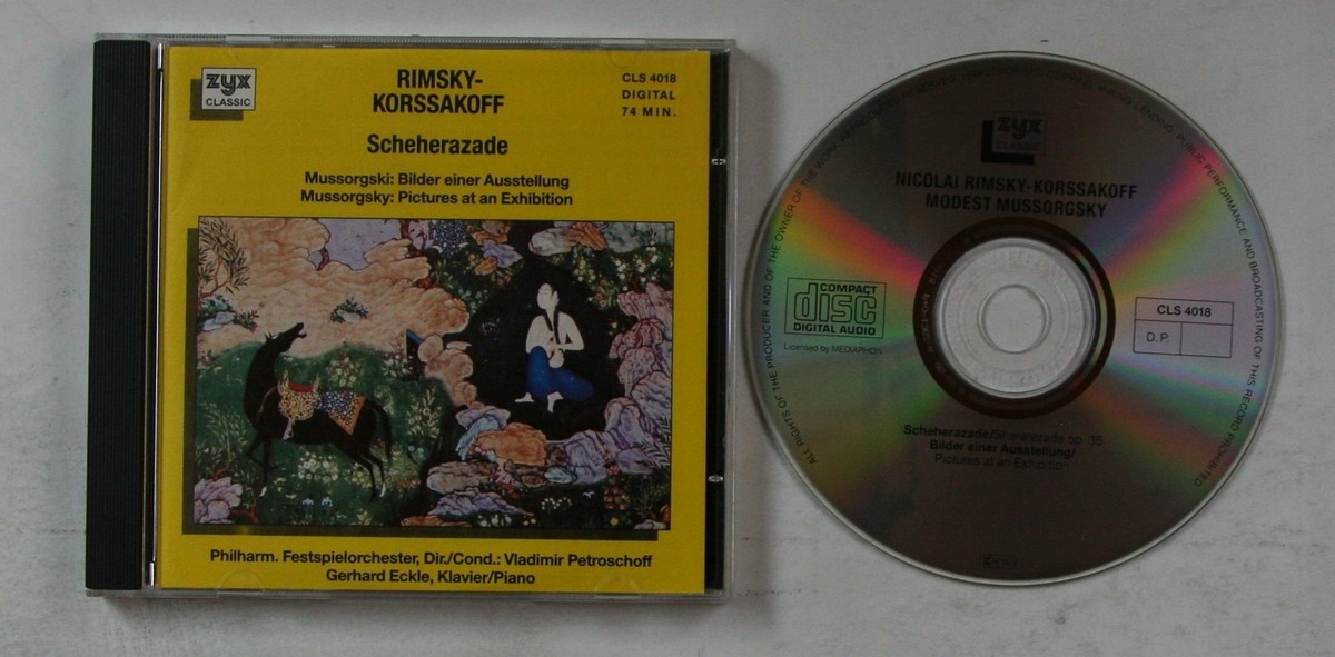 Rimsky-Korsakov Scheherazade / Mussorgsky Bilder.. GER CD