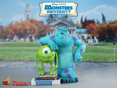 HT MMSV07 1/6 Mike Wazowski & James P. Sullivan Set from Monsters University