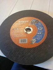 12 In. X 1/8 In. X 1 In. Metal High Speed Cut-Off Disc (4-pcs