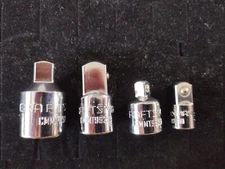 Craftsman 4 pc Socket Adapter Reducer Converter Set - 1/4 3/8 1/2  NEW