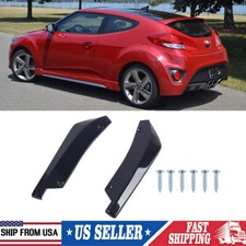 Sport Racing Carbon Style Rear Bumper Splitter Diffuser Canards For Honda Accord