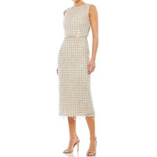 Mac Duggal Cocktail - 5471 Jewel Knee-Length Dress Women's 2 NWOT $598