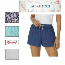 Jane and Bleecker 2 Pack Sleep Short Comfort Waistband Soft Stretch J52