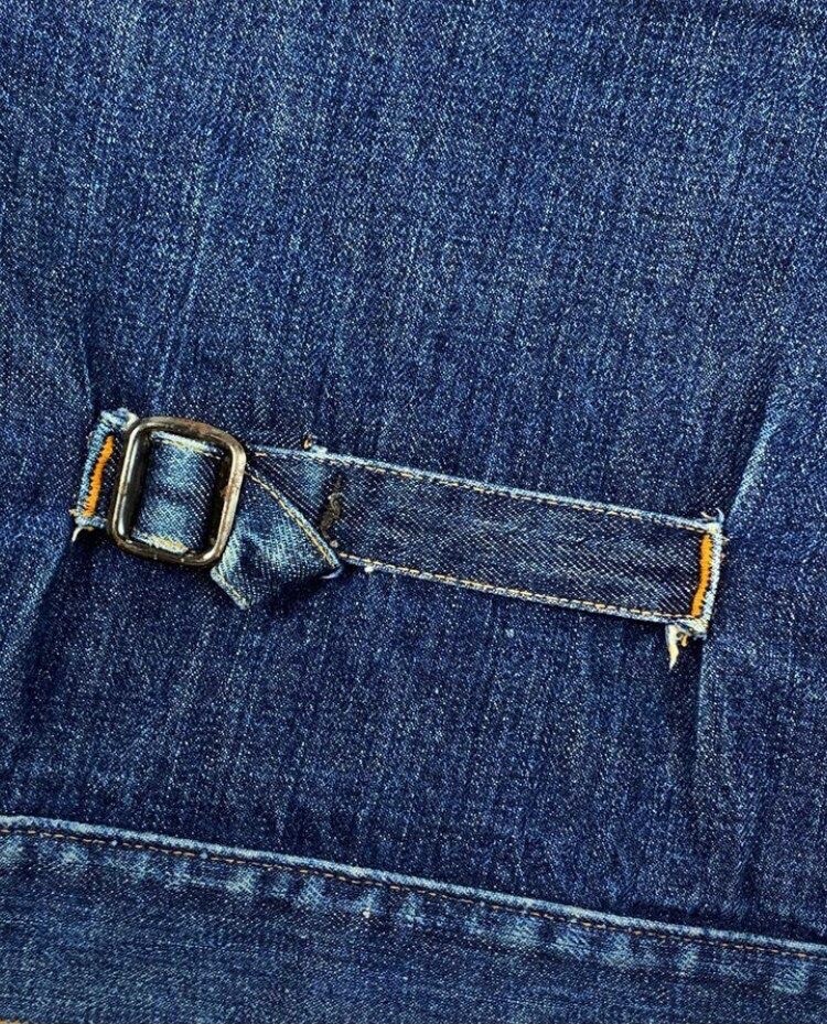 Vintage Dickies Cowboys Selvedge Redline Blue Denim Jacket Vintage Dickies Cowboys Selvedge Redline Blue Denim Jacket