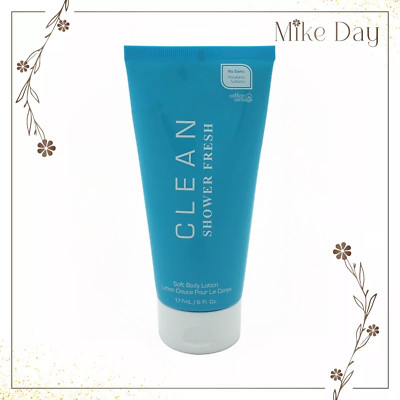 Clean Shower Fresh Soft Body Lotion 6 oz / 177 ml Brand New Sealed