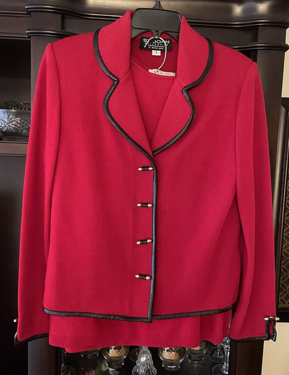 ST.JOHN MARIE GRAY ジャケット 10サイズ ST.JOHN MARIE GRAY ジャケット 10サイズ St. John Collection By