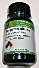 Tungsten nitride, 99+%, Electronic Grade, certified, 10g 
