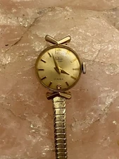 DUBOIS 1785, Vintage Midcentury, 17 Jewel/Rubis, Ladies, G.F./R.G.P. Watch RUNS!