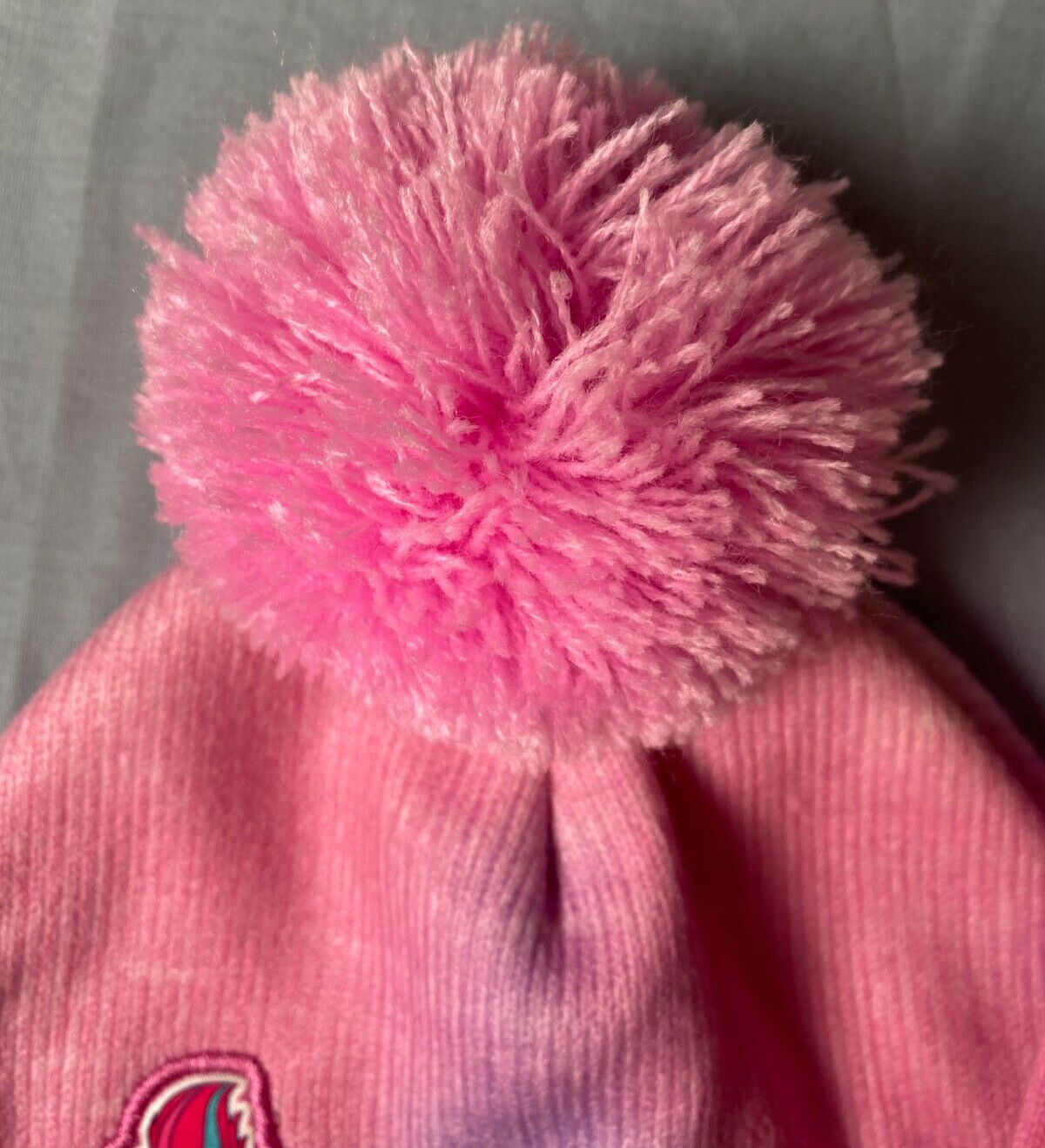 Set guanti e cappello My Little Pony bambina pom decalcomania rosa tie dye NUOVO