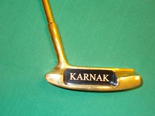 SUTTER'S MILL SPECIALTY "KARNAK" GOLD PUTTER -  34" LONG - NICE CONDITION!