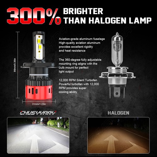 For Freightliner Century Class 7inch Round LED Headlights Hi/Lo Beam Light 2PC - Picture 6 of 15