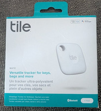 Tile Mate Universal Bluetooth Tracker - White - Brand New
