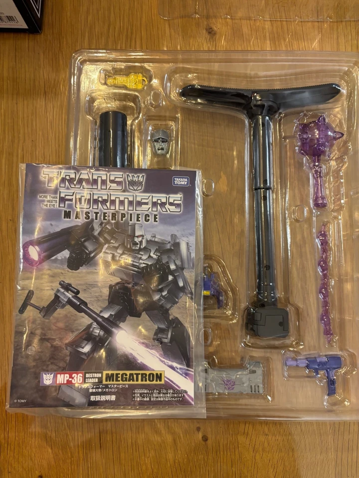 Takara Tomy Transformers Masterpiece MP-36 Megatron komplett MIB - Bild 4 von 4