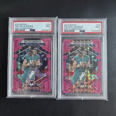 2023 Mosaic Trevor Lawrence Pink Fluorescent Mint #256