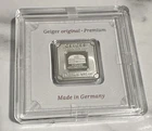 Geiger Edelmetalle Schloss Güldengossa 5 GRAM .999 Fine Silver Square Bar
