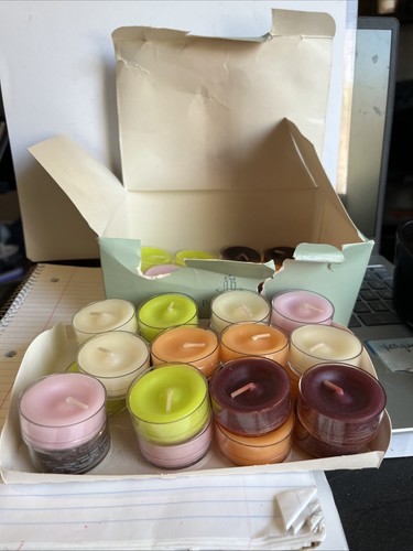 Party Lite Tealight Candles - Sampler Set of 36 Various scents - Picture 3 of 4