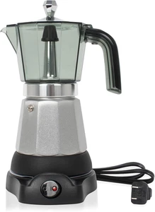 6 Cup Manual Espresso Maker, Small Espresso Machines for Home, Cuban Coffee Make
