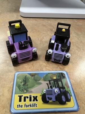 Learning Curve And Hasbro Bob The Builder Trix Forklift With Card