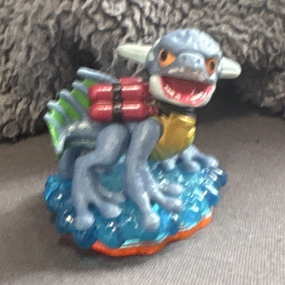 Skylanders Actionfigur Toys-to-Life Spielfigur auf Base blau (skylander zap)