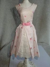 Vintage Barbie Doll Garden Party Dress