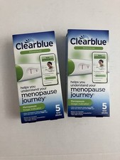 Lot Of 2 Clearblue Menopause Stage Indicator - 5ct, Exp: 05/2026 NEW