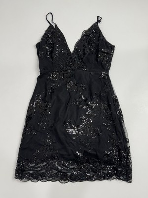 superdown sequin dress Superdown Blakey Sequin Crochet Dress