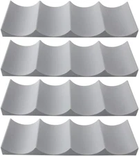 CALIDAKA 4Pcs European Style Wine Rack Countertop Wine Bottle Display Mat Wine H