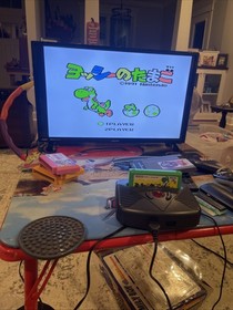 Yossy no Tamago Yoshi Egg Japan Nintendo Famicom NES Very Good Condition Free Sh