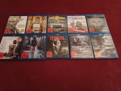 Blu-ray´s  FSK 18  Sisu 1 + 2 Road To Vengeance Sickle V/H/S ..... Horror Action