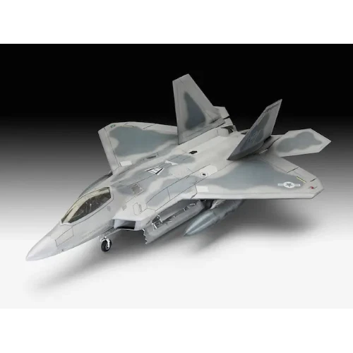 LOCKHEED MARTIN F-22A RAPTOR KIT 1:48 Revell Kit Aerei Modellino Nuovo - Immagine 2 di 4