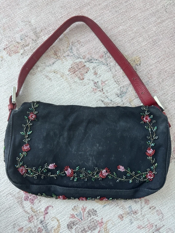 Baguette Fendi vintage con cuentas Foto 2 de 4