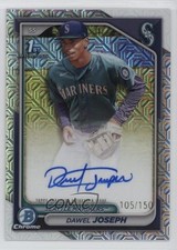 2024 Bowman Chrome Prospect HTA Choice Refractor /150 Dawel Joseph Auto 14md