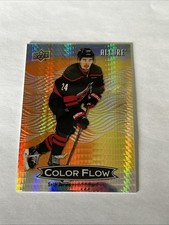 2024-25 Upper Deck Allure Seth Jarvis /199 Orange Yellow Spectrum