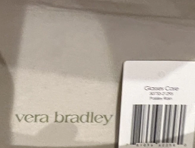 Vera Bradley Nuevo con Etiquetas Estuche para Gafas Estuche Rígido Cierre Magnético Retirado Nuevo Foto 3 de 3