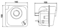 Neu - Mahle CRT28000S AusgleichsbehäLter, KüHlmittel FüR Volvo